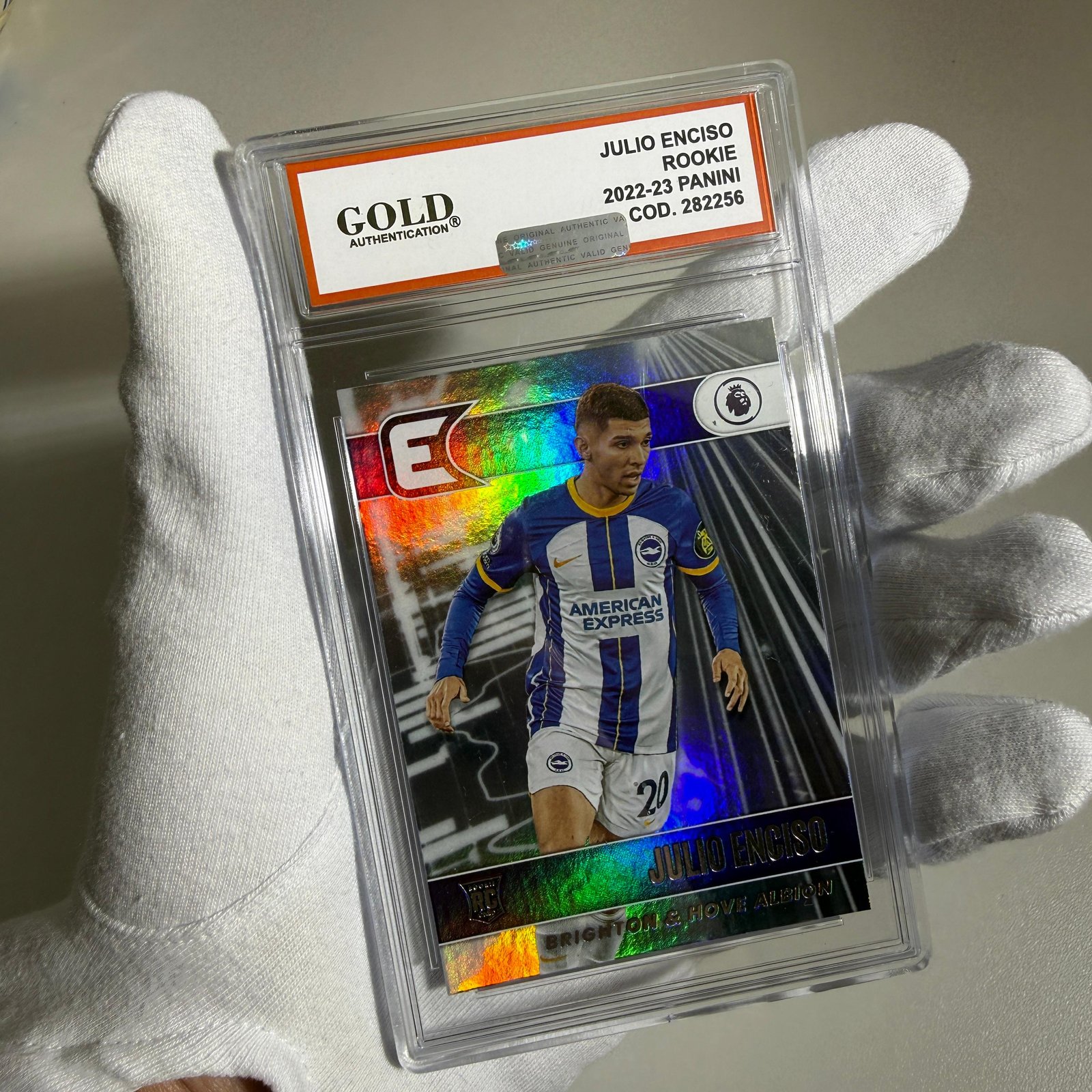 Rookie Card Panini de Julio Enciso - 📈 Para Inversión colección o ambos.