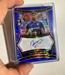 Card Panini Autógrafiada por Omar Alderete 🇵🇾🤩
